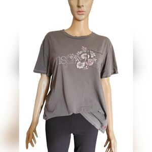 Guess Jeans Vintage Floral Inspiration T Shirt